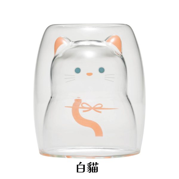 耐熱貓咪玻璃杯