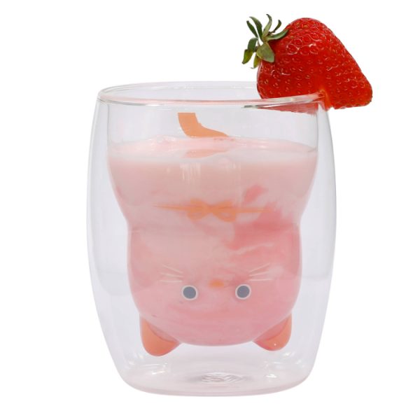 耐熱貓咪玻璃杯