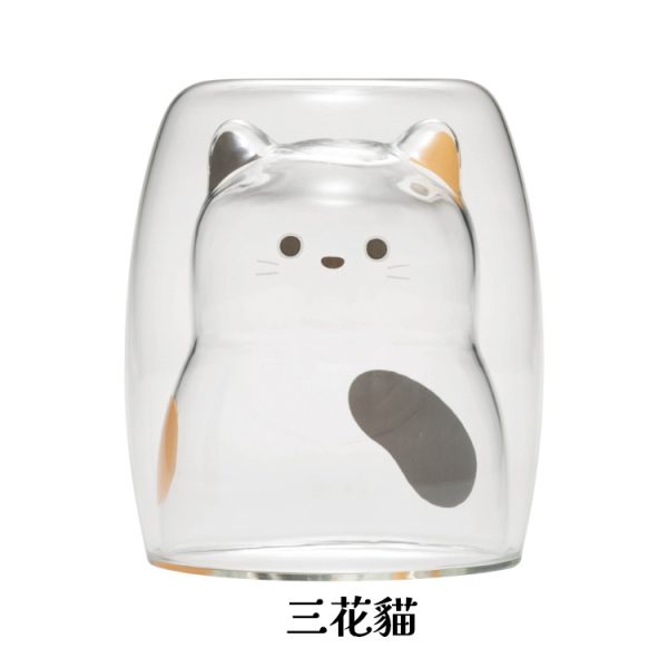 耐熱貓咪玻璃杯