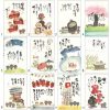 人氣畫家[御木幽石] 2025掛曆-四季彩繪 為主題的日曆