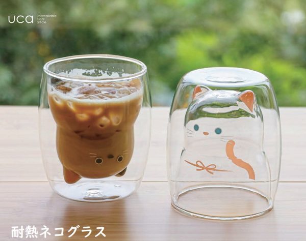 耐熱貓咪玻璃杯