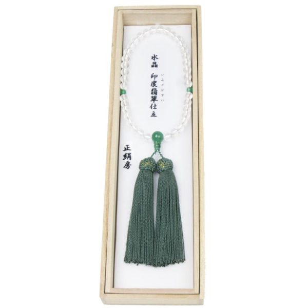 水晶 印度翡翠製作-日本製