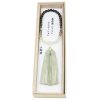 女性用念珠 茶水晶與黃水晶漸層-日本製