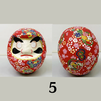 花語達磨·京友禪和紙小品