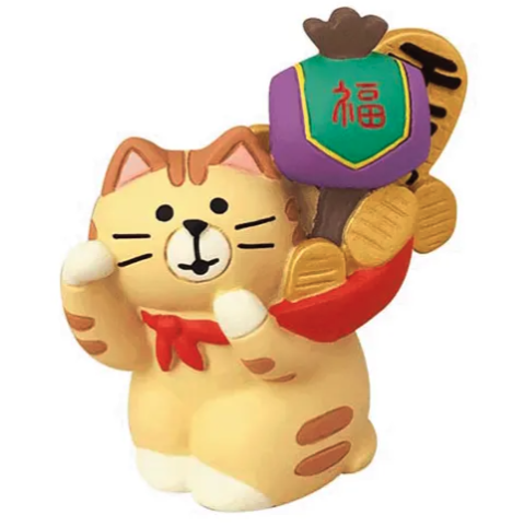 日本concombre開運招財貓（金運）