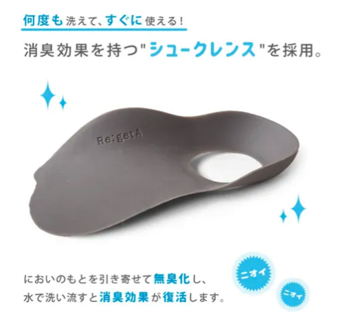 日本製 鞋墊除臭 可水洗