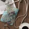 🌿 William Morris 風格 PU 皮革迷你斜背包 / 輕便側背包 👜