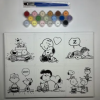 史努比數字油畫Paint by Number 聯名款E