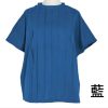 LILASIC  褶皺布料 春夏短袖上衣 麻棉 [ 四月底-五月初到貨 ]