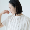 LILASIC  褶皺布料 春夏短袖上衣 麻棉 [ 四月底-五月初到貨 ]
