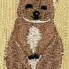 STREAM LIFE WITH YOU 船型襪 動物刺繡襪