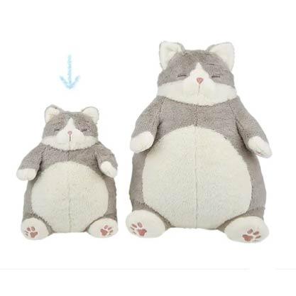 LIV HEART 貓咪肯定感系列 八字斑貓鰹魚 M L BIG  抱枕