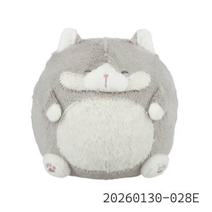 LIV HEART 貓咪肯定感系列 八字斑貓鰹魚 M L BIG  抱枕