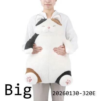 LIV HEART貓咪肯定感系列 可愛的三花貓   M L BIG  抱枕