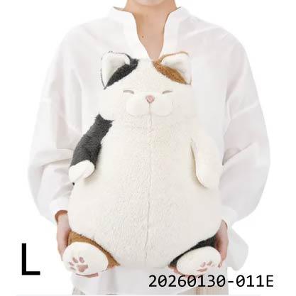 LIV HEART貓咪肯定感系列 可愛的三花貓   M L BIG  抱枕