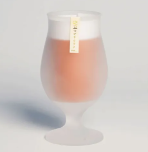 日本製高腳玻璃酒杯  啤酒杯-420ml