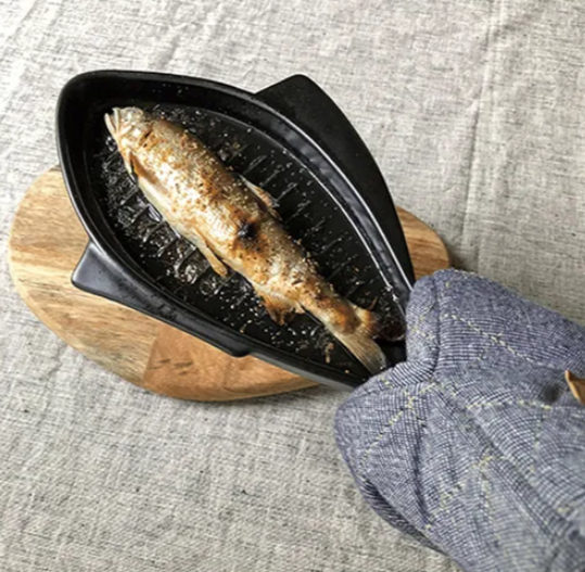 魚烤盤 日本製