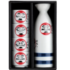 日本製 蛇年福達摩酒器組