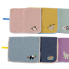 Lazy Animals 慵懶動物們 兒童專用吸水方巾 日本今治製