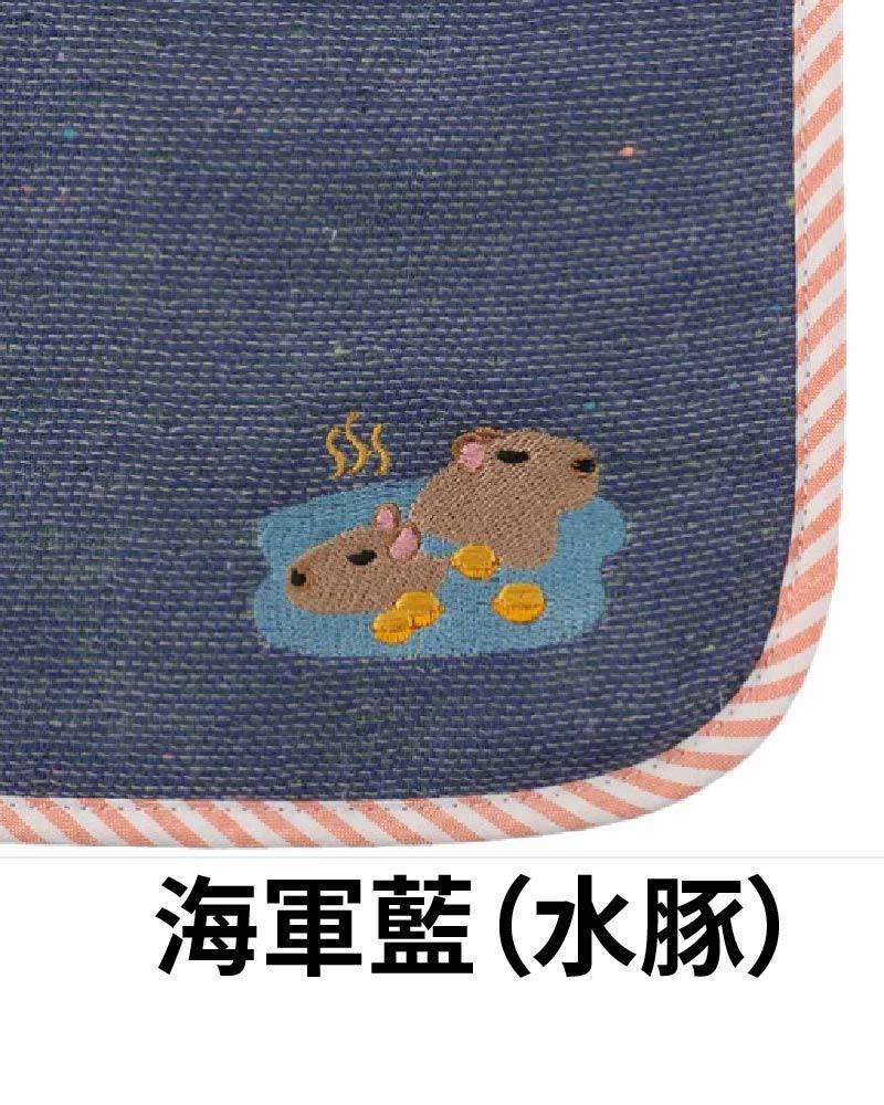 Lazy Animals 慵懶動物們 兒童專用吸水方巾 日本今治製