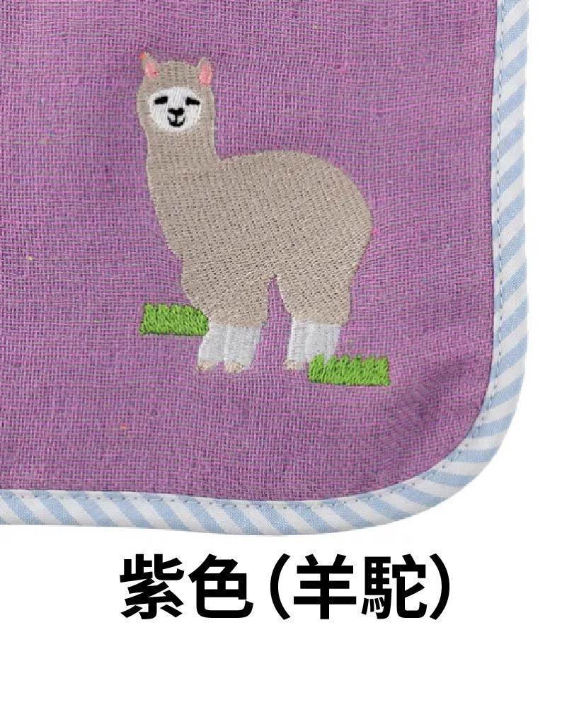 Lazy Animals 慵懶動物們 兒童專用吸水方巾 日本今治製