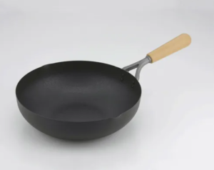 日本製 鑄鐵深 炒鍋 28cm  不沾鍋