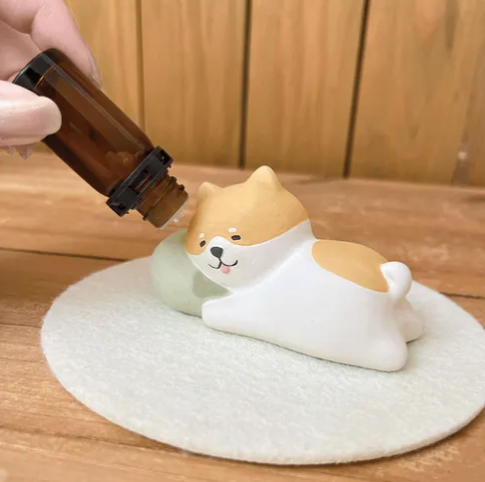 悠閒時光 打盹香氛吉祥物 柴犬 香氛吉祥物 精油