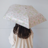 可愛兔子花紋・晴雨兩用折疊傘・可愛兔子花紋（全天候適用）