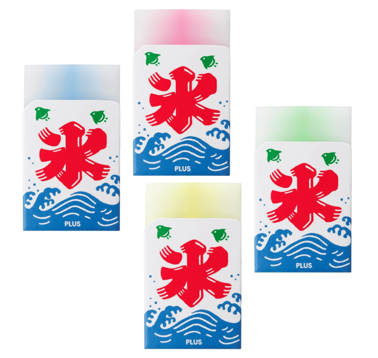 富士山造型刨冰橡皮擦 日本製