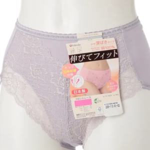 Fukuske日本製內褲綿柔蕾絲花語褲