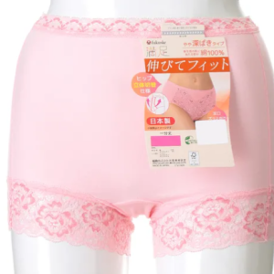 Fukuske日本製綿柔蕾絲花語褲型內褲