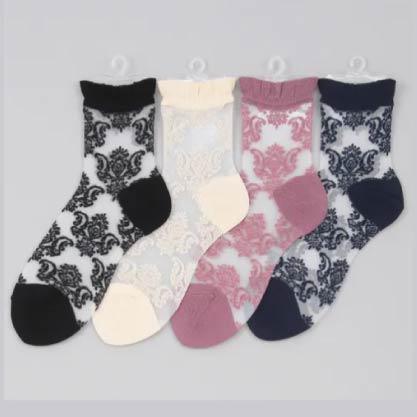 20250803-392E-19 春夏新款 透膚襪 大馬士革花紋【限量】