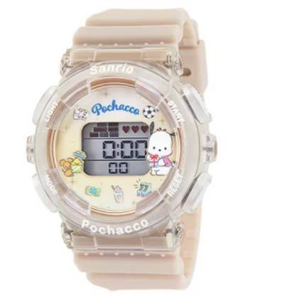 20250809-174E-02 三麗鷗果凍半透明數位手錶