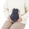 蓬鬆毛絨動物 暖身抱枕／暖腹帶 貓咪款