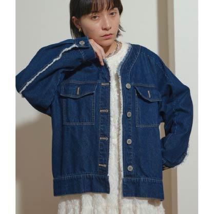 Palm Riche 流蘇牛仔外套