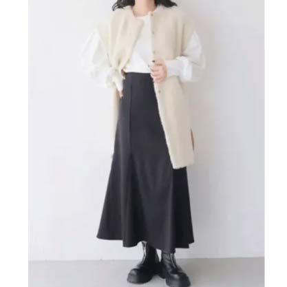 vingtrois 雙面穿搭馬甲背心（無袖長版外搭）