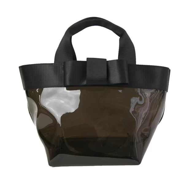 QUADRIFOGLIO la borsa felice舟型 透明肩背包