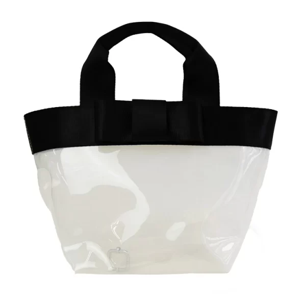 QUADRIFOGLIO la borsa felice舟型 透明肩背包