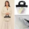 QUADRIFOGLIO la borsa felice舟型 透明肩背包