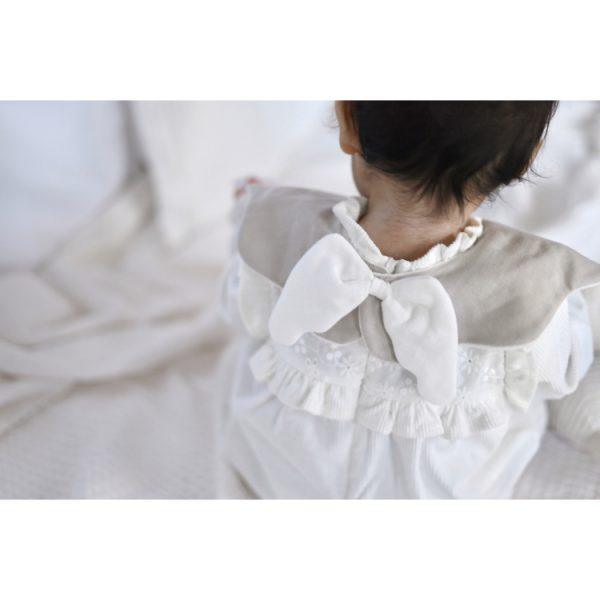 〔lien de famille 〕 蓬鬆小天使口水巾／圍兜