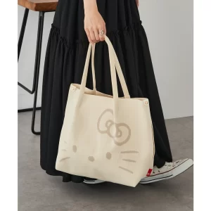 RO3330AW008789_1_l 【ROOTOTE】Hello Kitty R-full 中型托特包