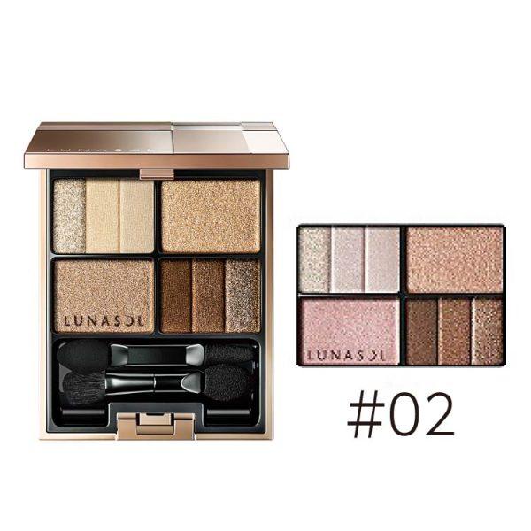 125602_00 LUNASOL 露娜索 三維立體眼影盤