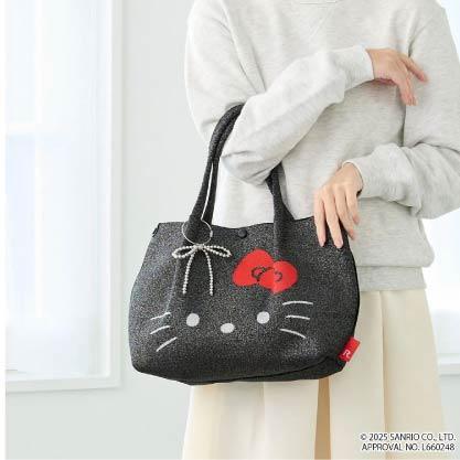 20251116-869E-04 2025新品11月份日本上市 同步開賣 Hello Kitty × ROOTOTE 亮片托特包 限時特價~11/30止