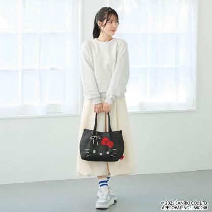 20251116-869E-08 2025新品11月份日本上市 同步開賣 Hello Kitty × ROOTOTE 亮片托特包 限時特價~11/30止