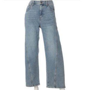 【Insta live】內刷毛牛仔 × 側邊拼接設計