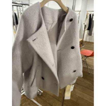 【Inata Live】羊駝絨長毛外套