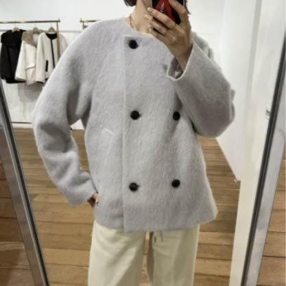 【Inata Live】羊駝絨長毛外套