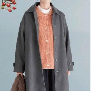 Keitto 的 波浪領開襟外套