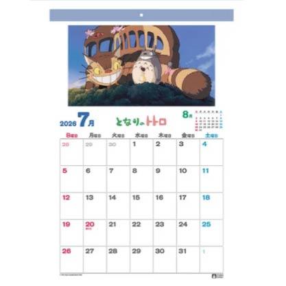 20251205-360E-02 日本國內限定販售 龍貓 2026 年 掛曆