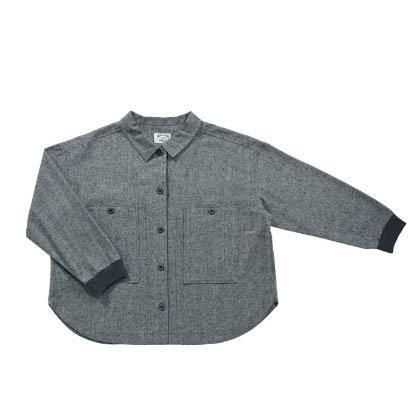 Northern Truck暖柔人字紋口袋工作外套